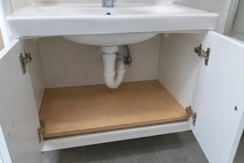 Nachher: neu angeschlossener Unterbau